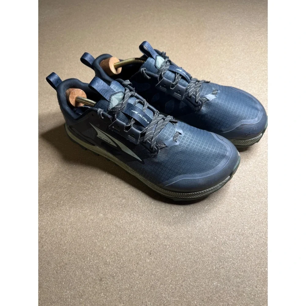 Altra Lone Peak 8 Trail Running Shoes Navy Green AL0A85ND020 Womens 11